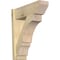Ekena Millwork Balboa Slat Rough Sawn Outlooker, Douglas Fir, 8"W x 24"D x 28"H OUT08X24X28BOA06RDF - alternate 1